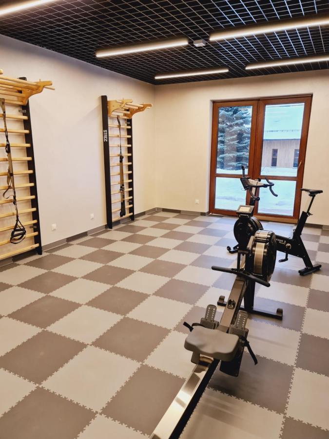 Apartament A2 Domitu Z Basenem, Sauna, Jacuzzi - 5D Apartments شكلارسكا بوريبا المظهر الخارجي الصورة