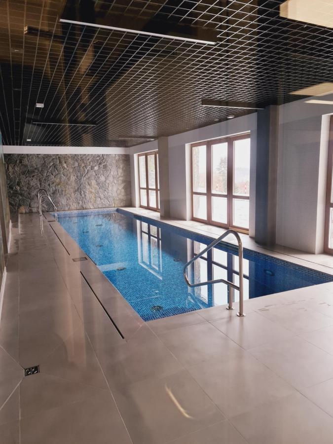 Apartament A2 Domitu Z Basenem, Sauna, Jacuzzi - 5D Apartments شكلارسكا بوريبا المظهر الخارجي الصورة